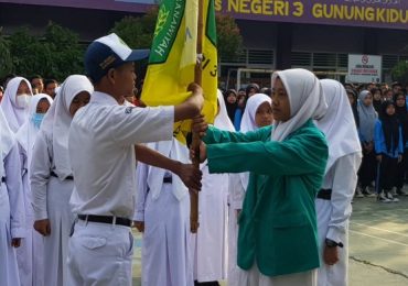 Pelantikan dan Serah Terima Jabatan Pengurus OSIM MTsN 3 Gunungkidul