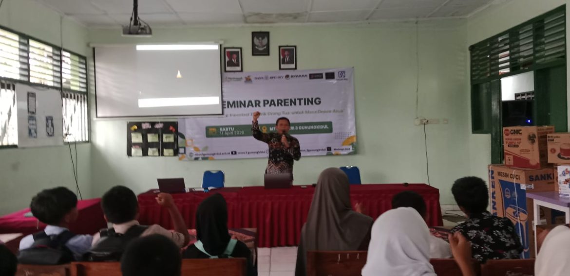 Bukan Sekadar Angka, MTsN 3 Gunungkidul Tekankan Pentingnya Kedekatan Orang Tua dalam Seminar Parenting