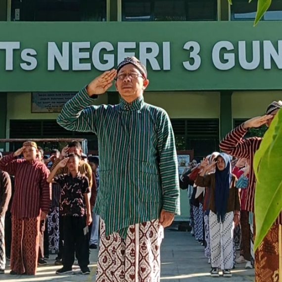 Peringati Hardiknas 2026, MTsN 3 Gunungkidul Tekankan Kolaborasi Pendidikan Bermutu
