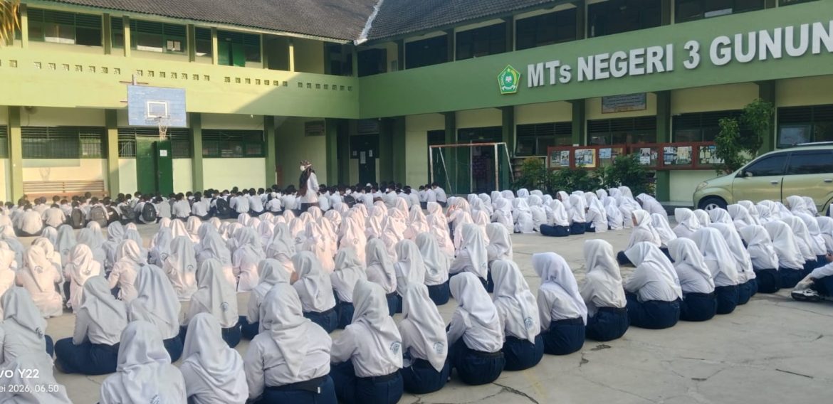 Sejukkan Hati di Pagi Hari: Siswa MTsN 3 Gunungkidul Khusyuk Lantunkan Ayat Suci