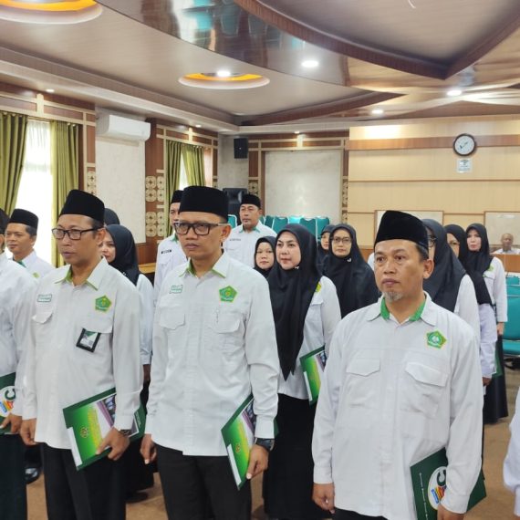 Dari MTsN 2 ke MTsN 3 Gunungkidul, Guntarno Resmi Jabat Kepala Tata Usaha